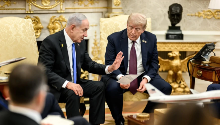 Президент США Дональд Трамп і прем'єр-міністр Ізраїлю Беньямін Нетаньягу в Білому домі у Вашингтоні, США, 28 липня 2026 року